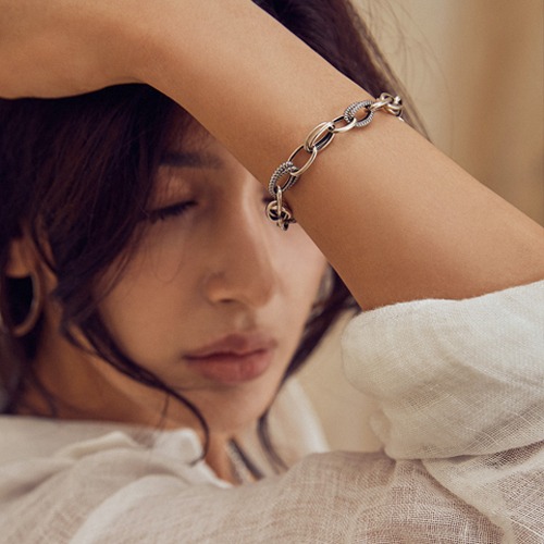 [silver925] Jade Bracelet #B0004